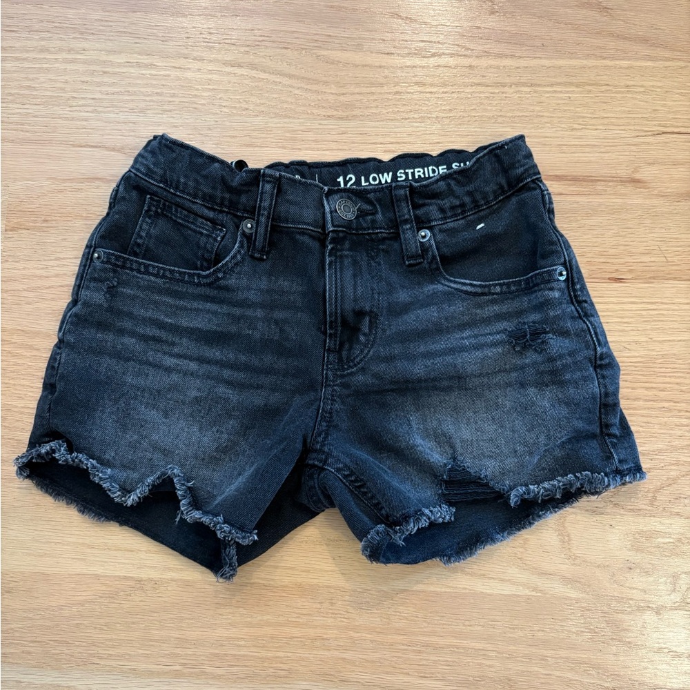 GAP Teen Black Jean Shorts